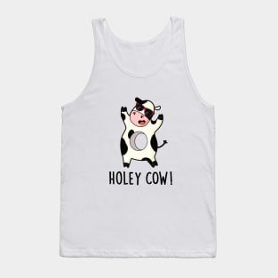 Holey Cow Cute Animal Pun Tank Top